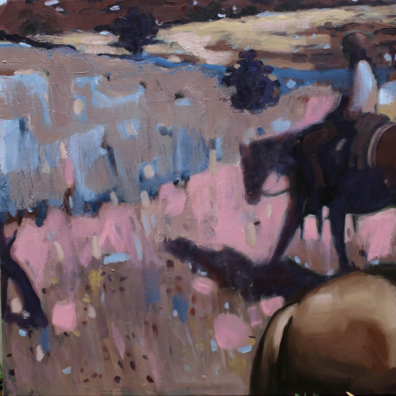 Patrice Wills_Boundless Plains_ oil on linen_ 50 x 50cm