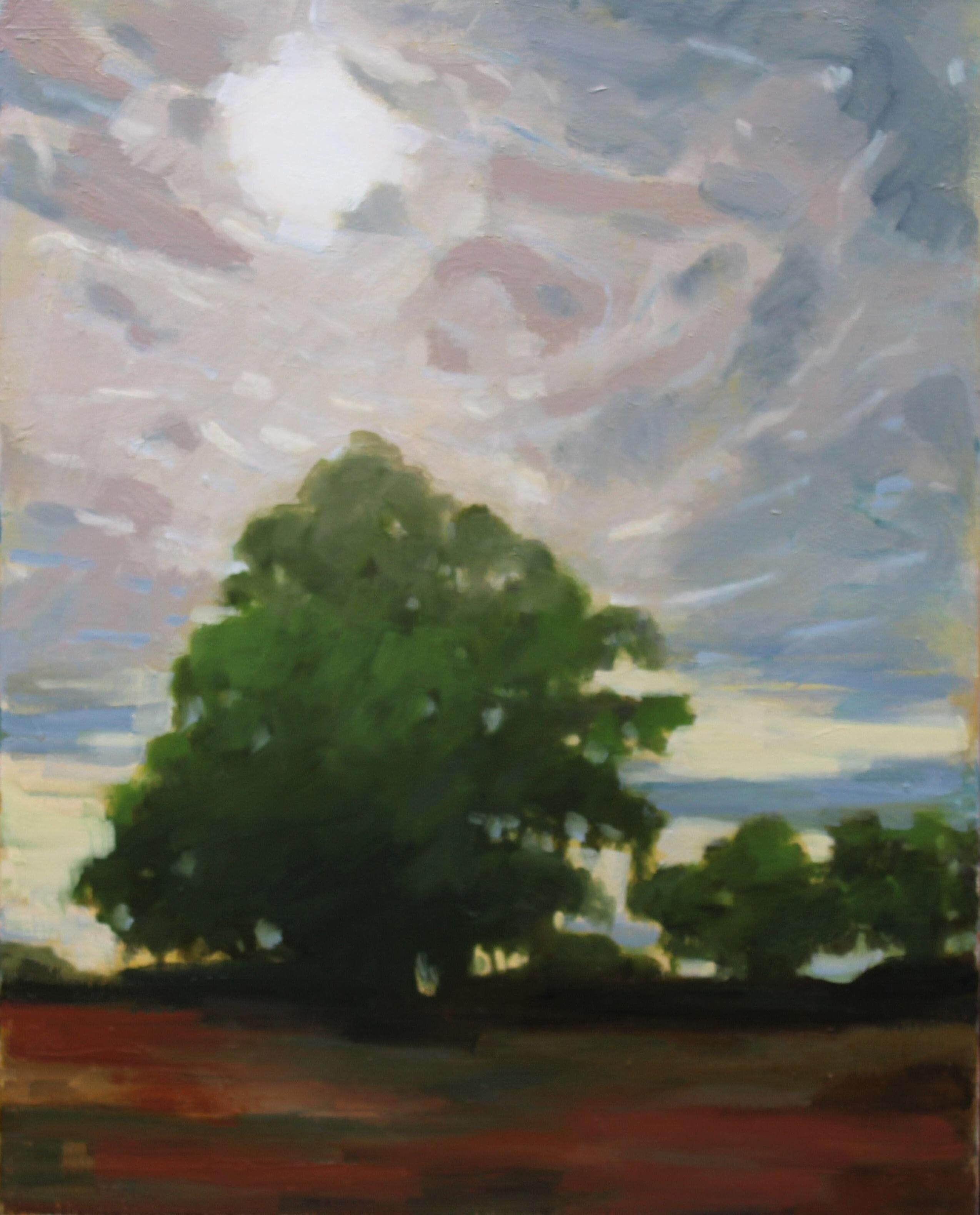 Patrice Wills_Be Like a Tree_oil on linen_40 x 50cm framed