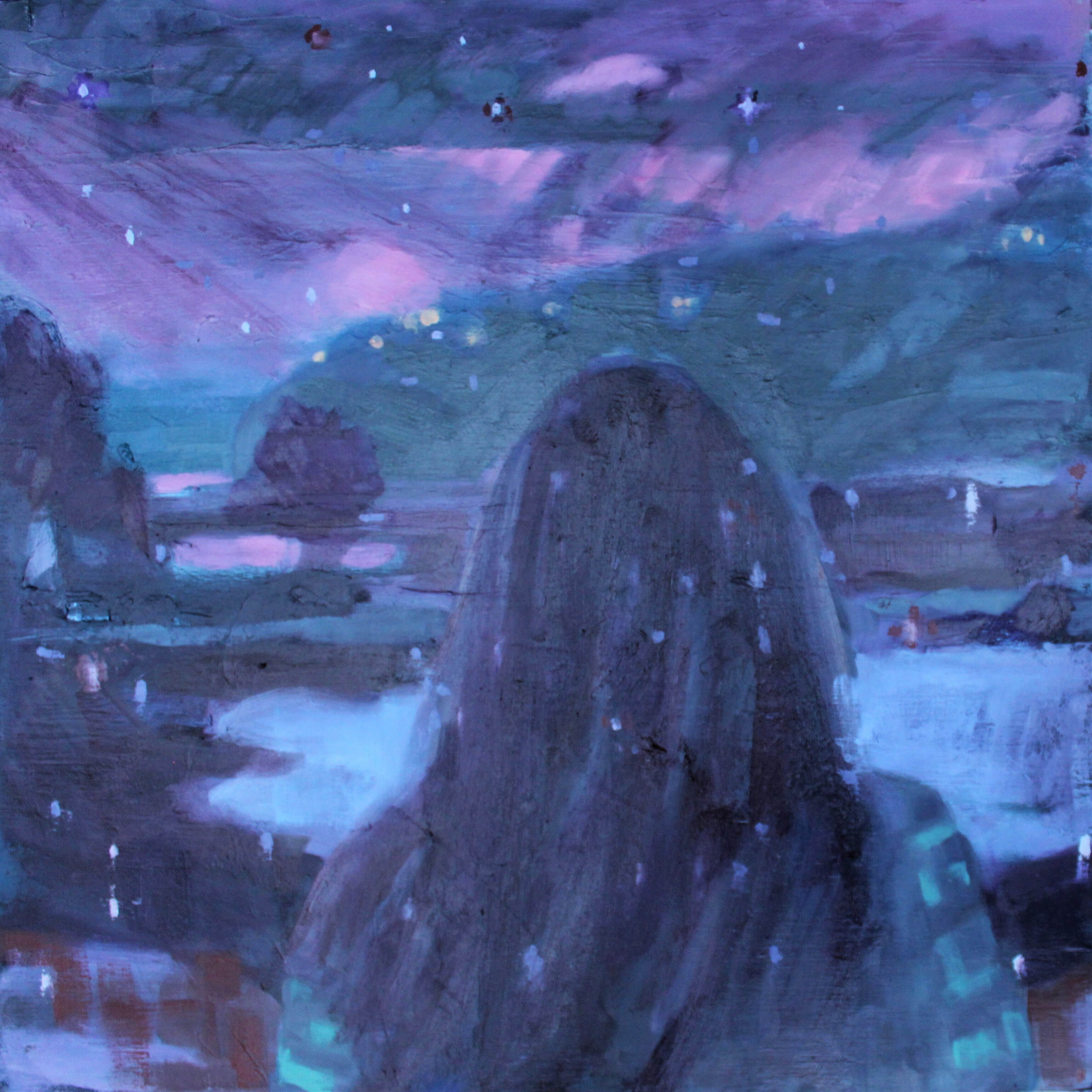 Patrice_Wills_Return to the Wild_oil on wood_2022_63 x 63cm