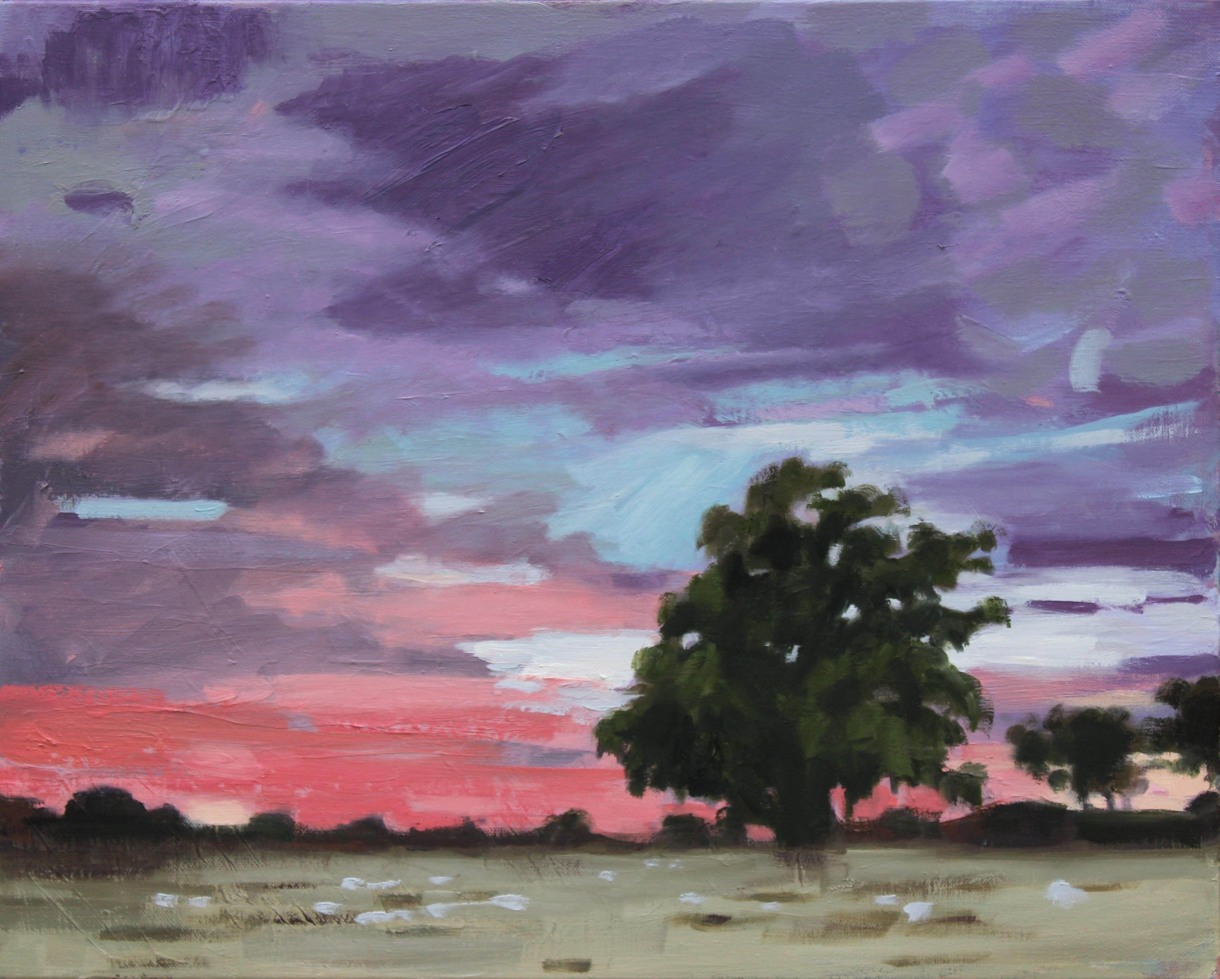 Patrice Wills_Parent Tree_oil on linen_50 x 40cm framed