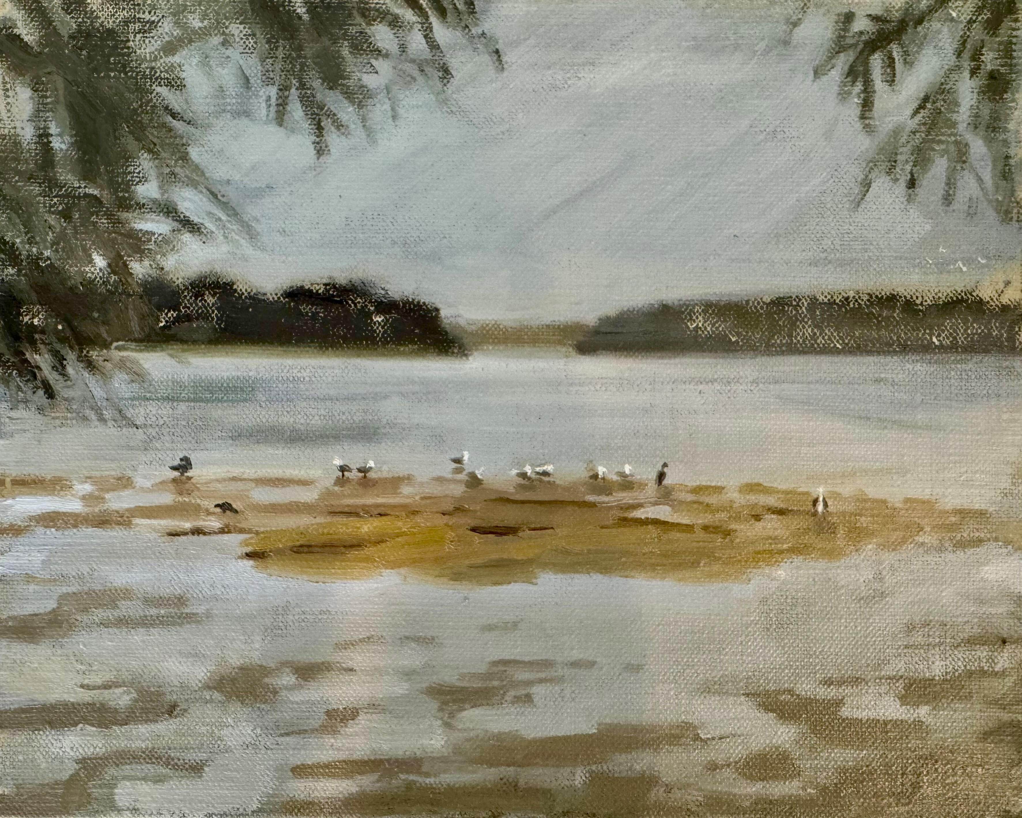 Morning Drizzle en plein air