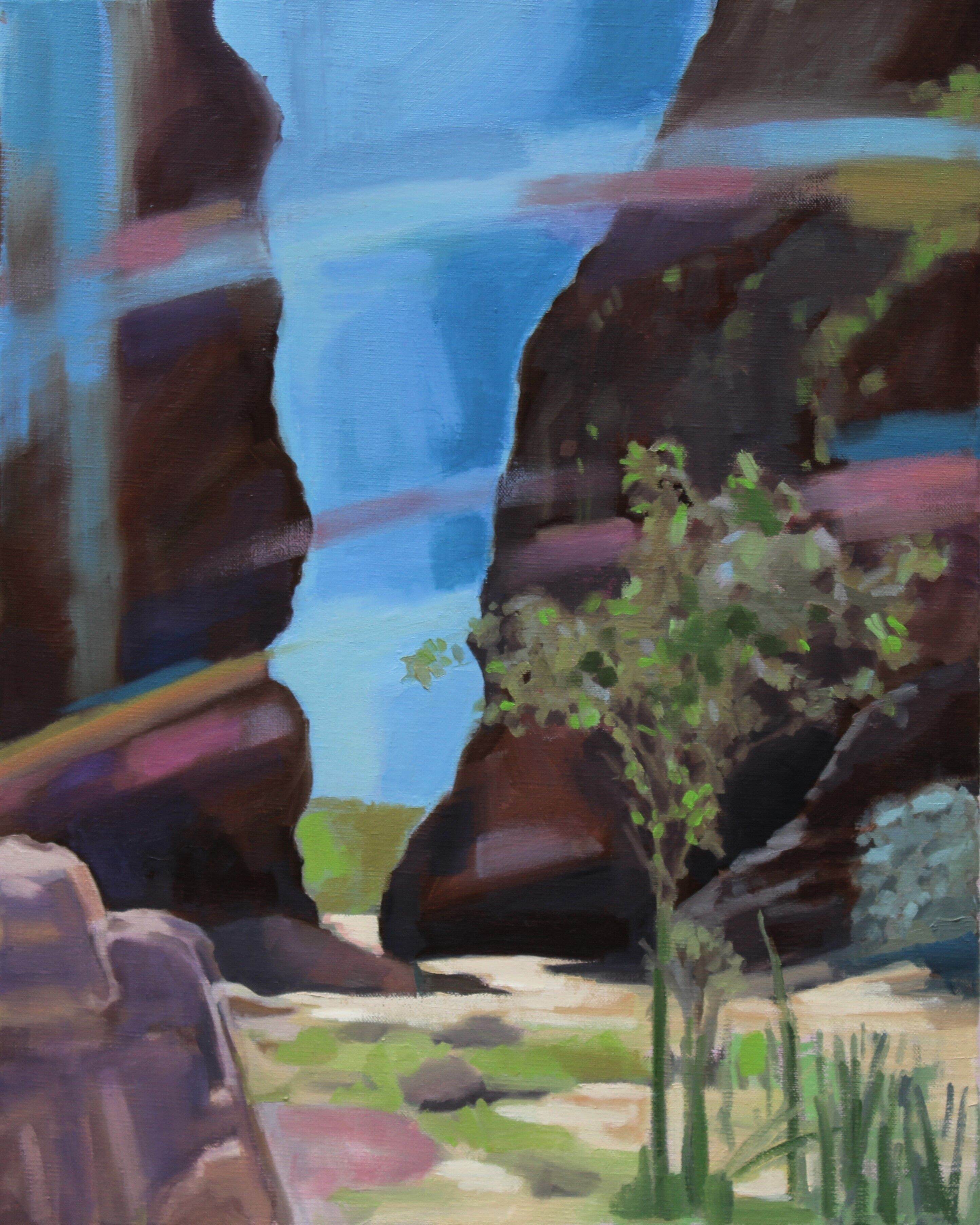 Patrice Wills_A Promised Day_oil on linen_40 x 50cm