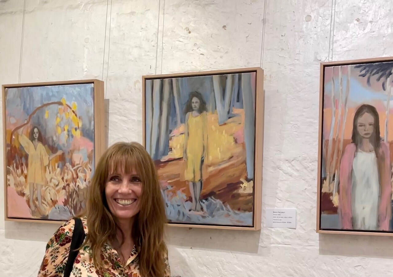 mamas with easels snap