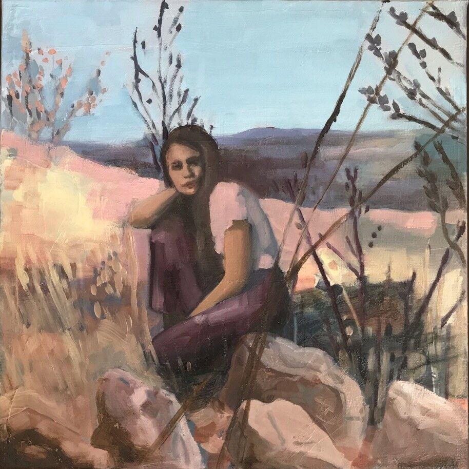 Bella in the desert