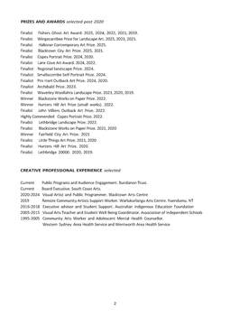 Artist Bio and CV Patrice Wills_Page_2