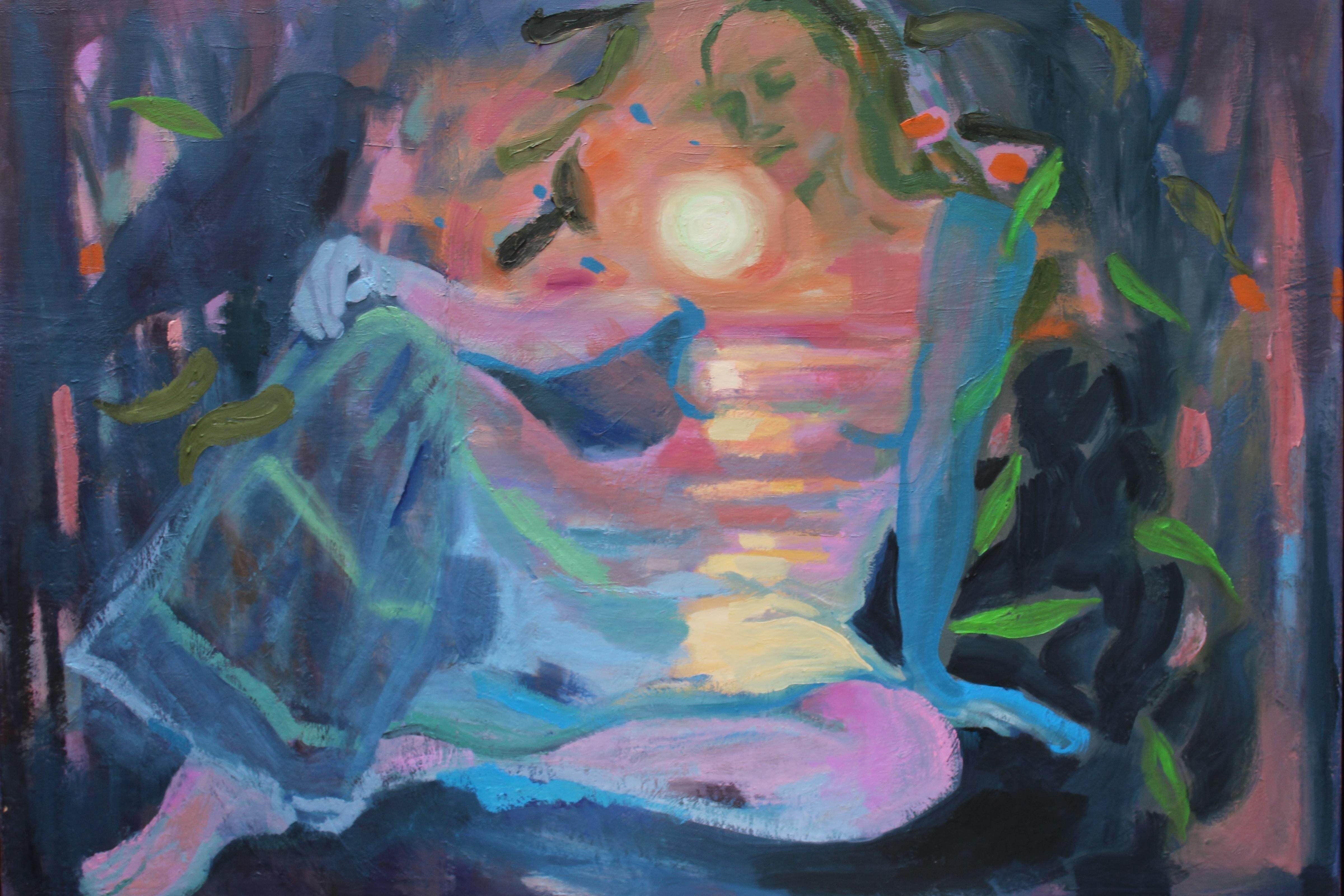 Patrice Wills_On Reflection_oil on poly