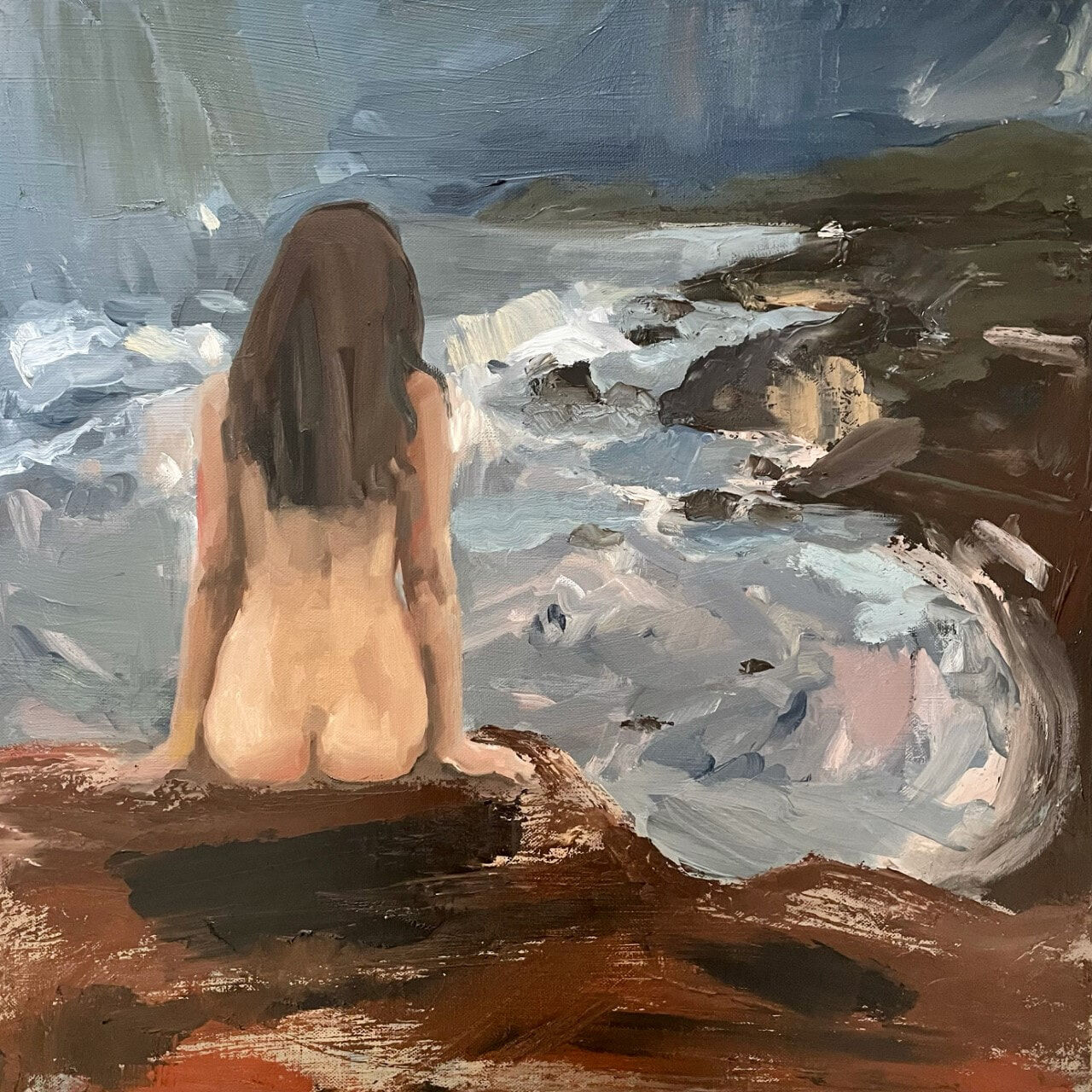 Young woman on the Shore 2021
