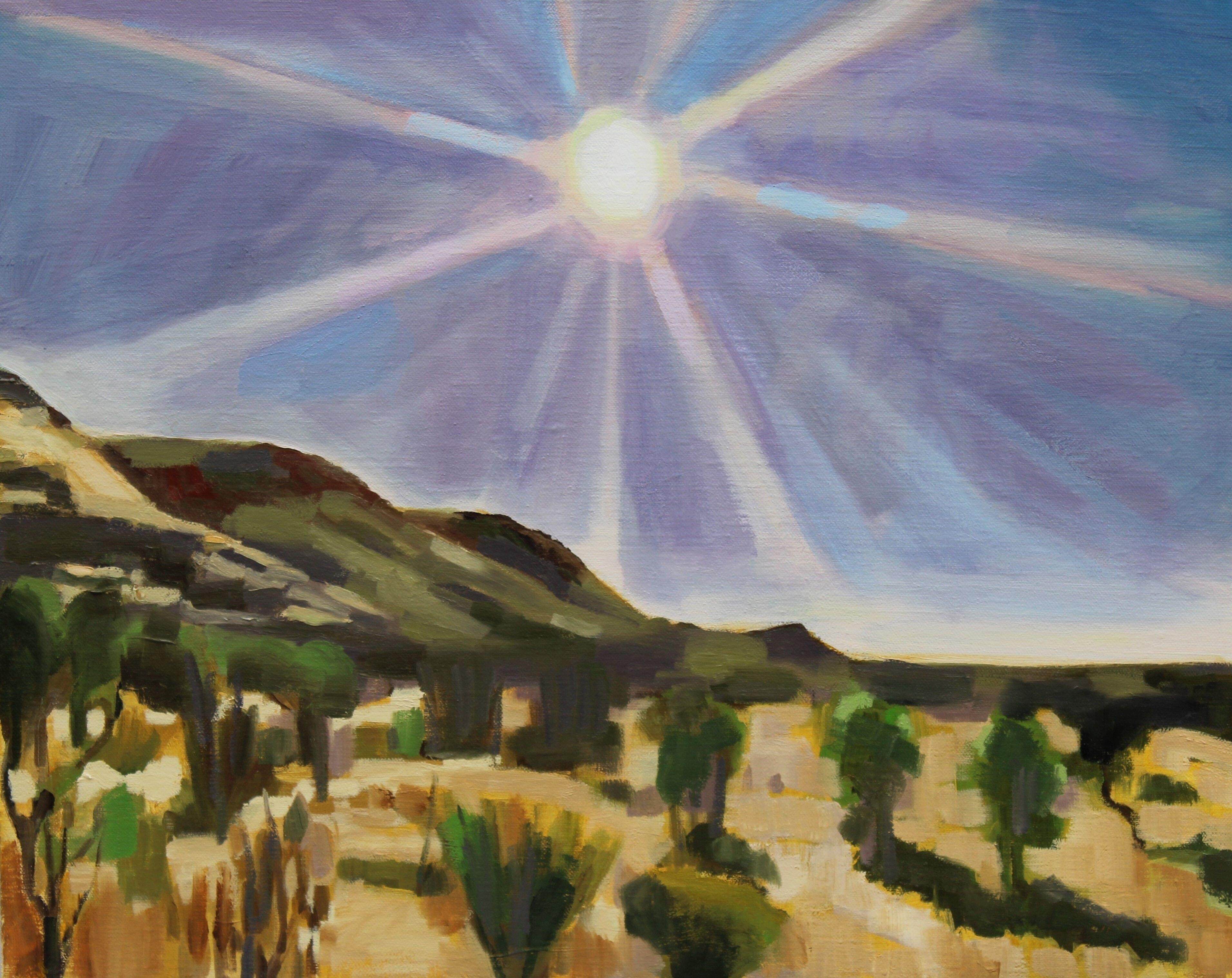 Patrice Wills_A New Day_oil on linen_50 x 40cm