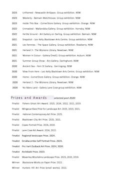 Artist Bio and CV Patrice Wills_Page_2