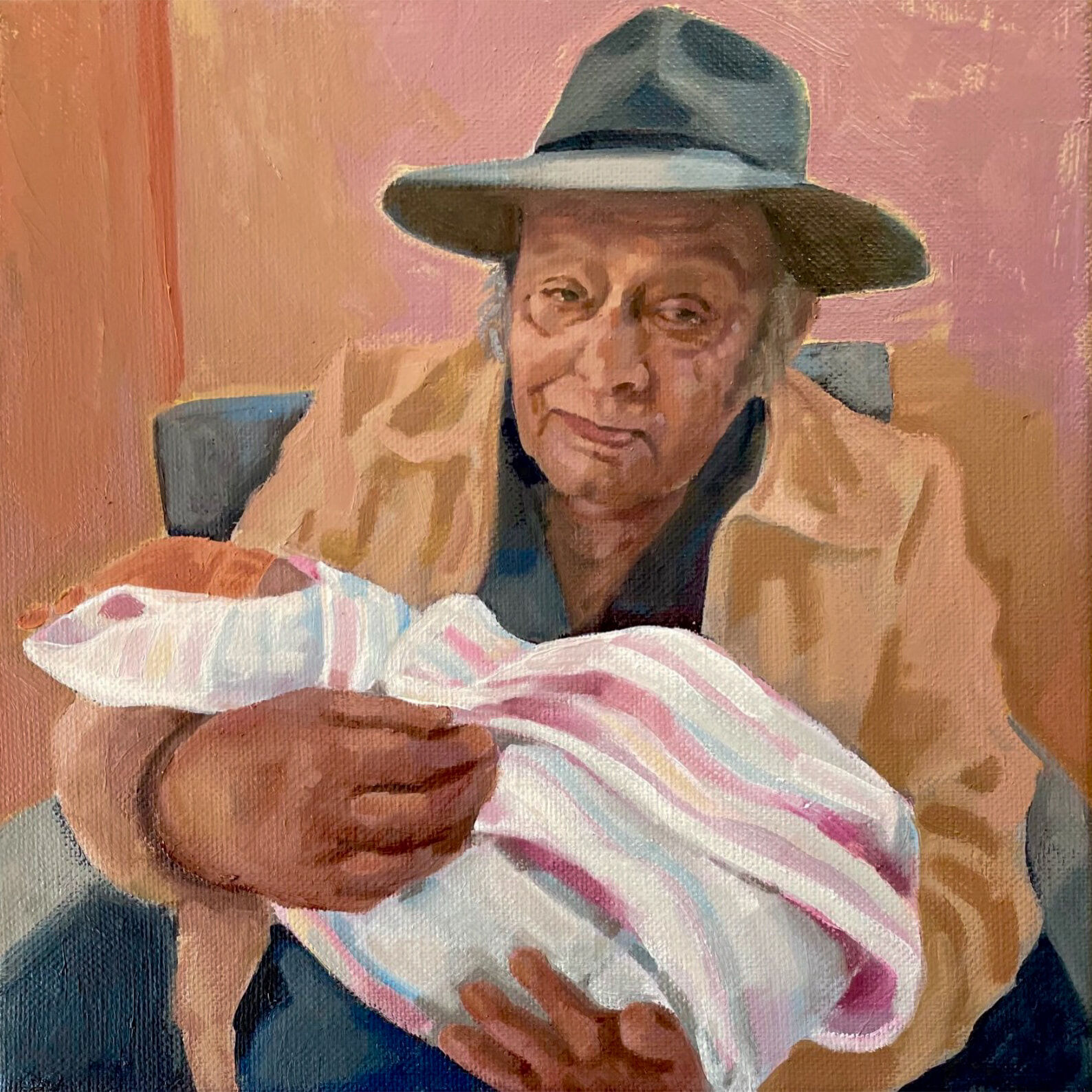 patrice-wills-Elder (portrait of Wes Marne with grandson Jack)